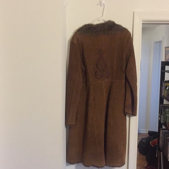 Vintage Guess Leather Coat - Picture 5 of 8